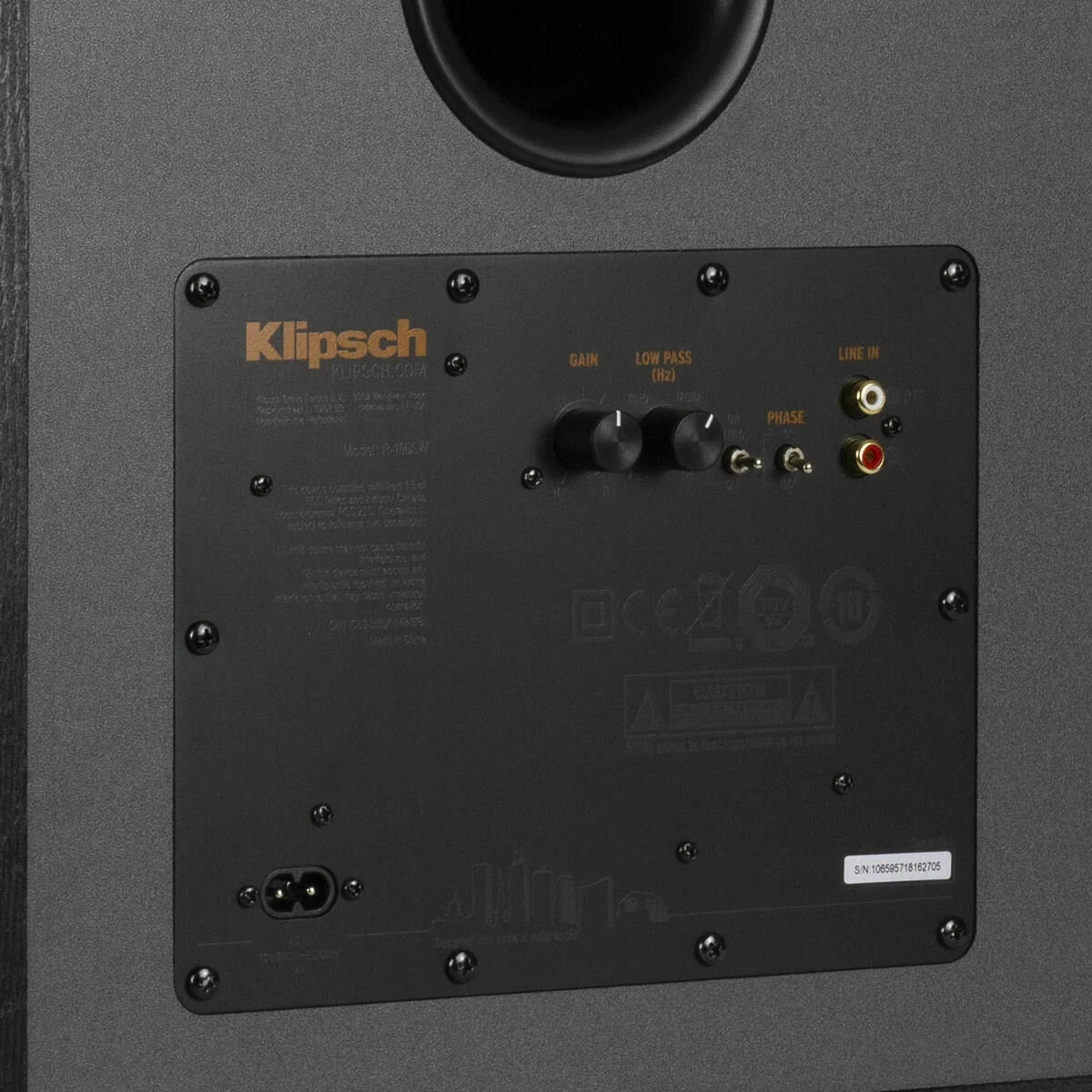 Klipsch R-120SW Active Subwoofer